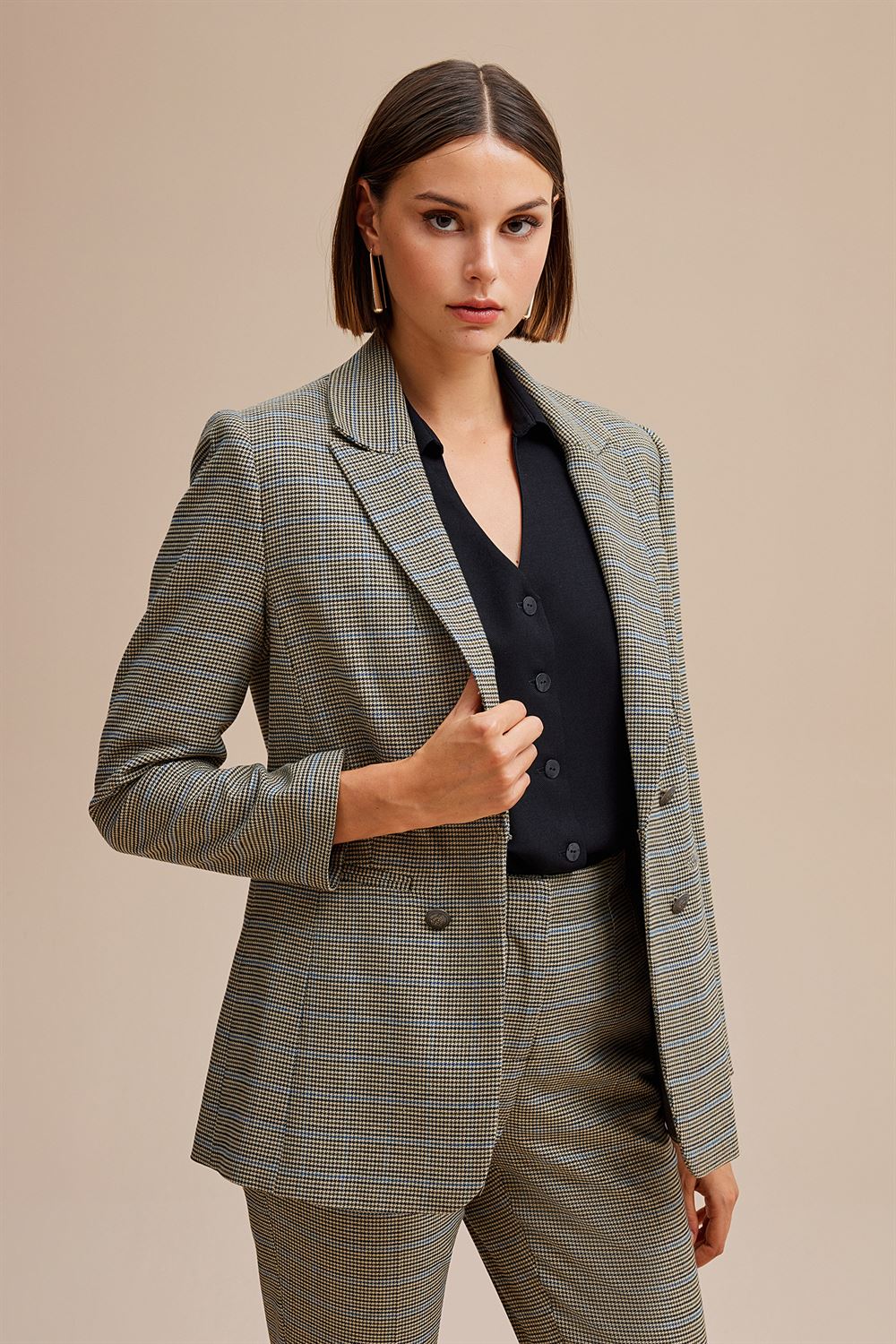 Kazayağı Blazer Ceket