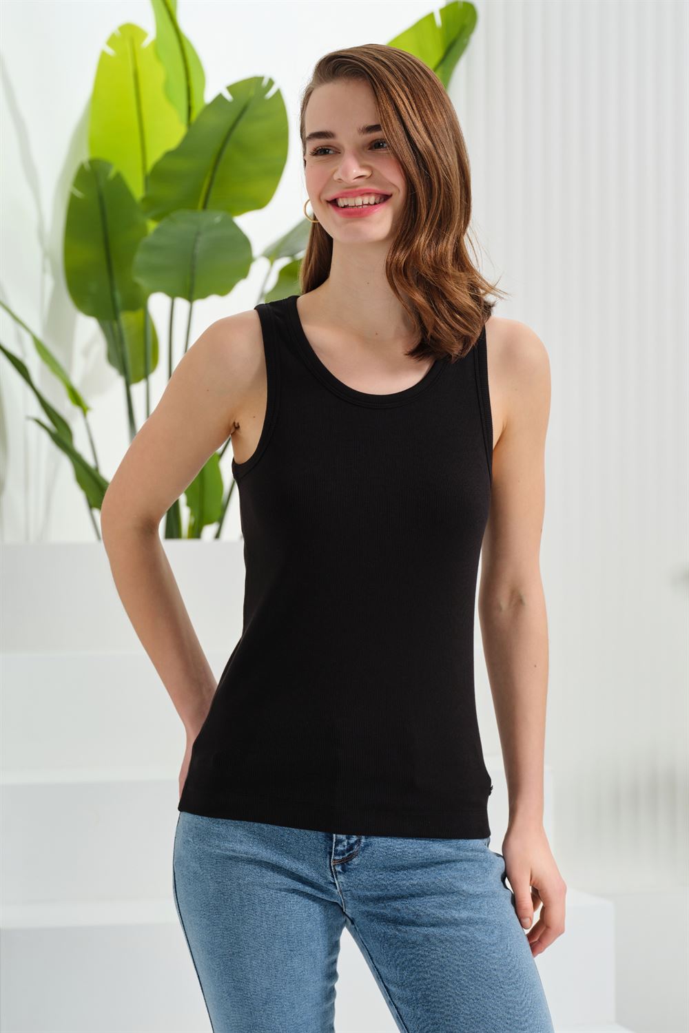 Halter Yaka Kaşkorse Atlet