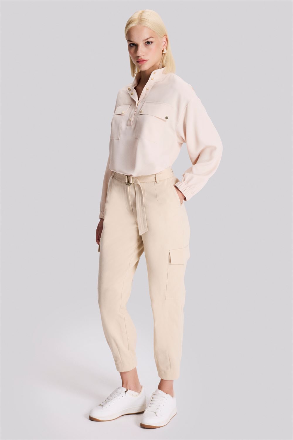 Dikiş Detaylı Spor Pantolon