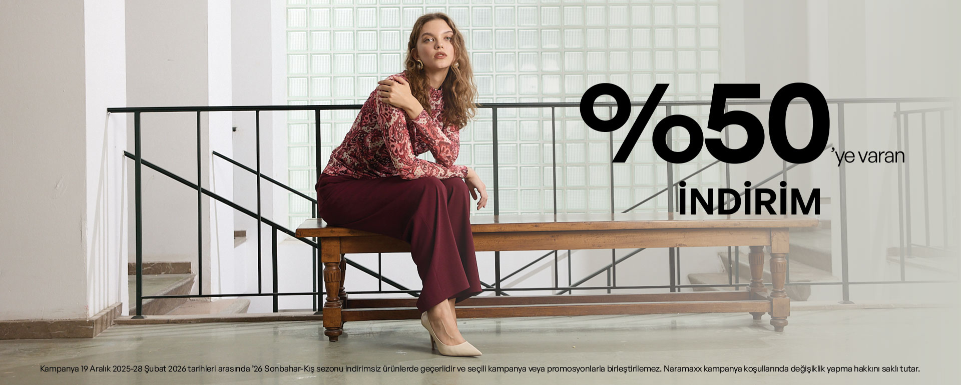 50 ye varan indirim